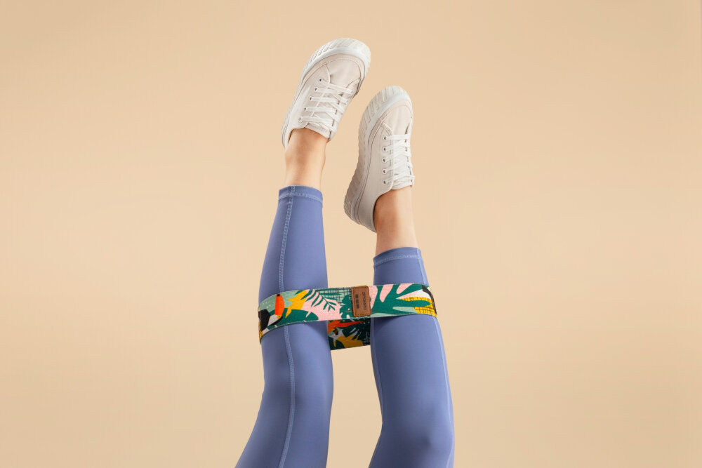 Guma do ćwiczeń SPOKEY Home Jungle Hard trening w dowolnym miejscu polecana przez trenerów personalnych fitness pilates joga