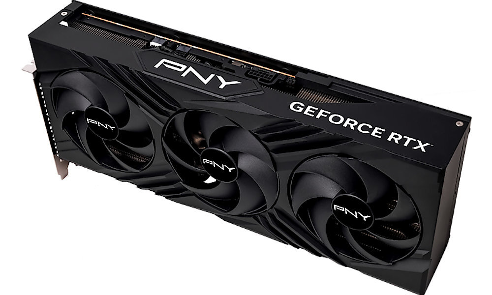 Karta graficzna PNY GeForce RTX 4080 Verto Triple Fan DLSS 3 efektywny system chlodzenia