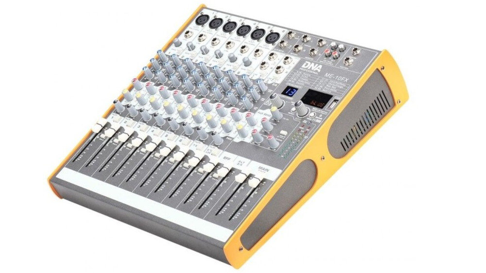 Mikser audio DNA ME-10FX - wykonanie