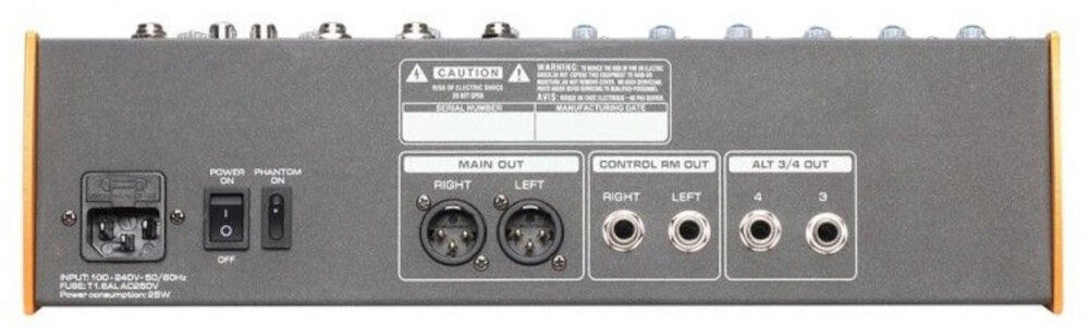 Mikser audio DNA ME-10FX  - zastosowanie