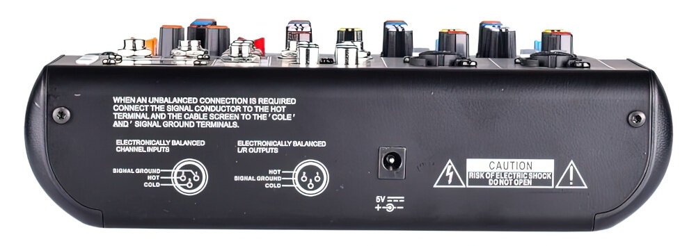 Mikser audio DNA Mix 4EQ - wykonanie