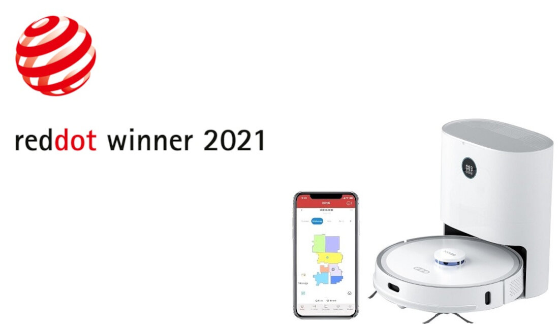 Robot sprzątający XCLEA H30 Plus nagroda reddot winner 2021