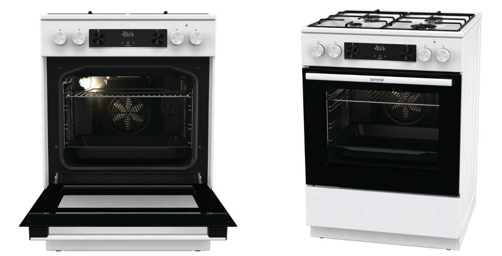 GORENJE GKS6C70WJ ExtraSteam kuchnia funkcje gotowanie pieczenie smażenie programator elektroniczny rozwiązania