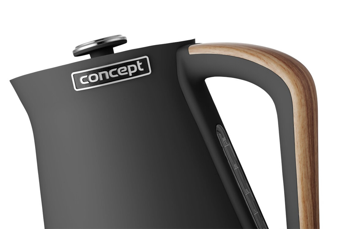 Czajnik CONCEPT Nordic RK3313 antracyt potrojny system bezpieczenstwa antyposlizgowe nozki