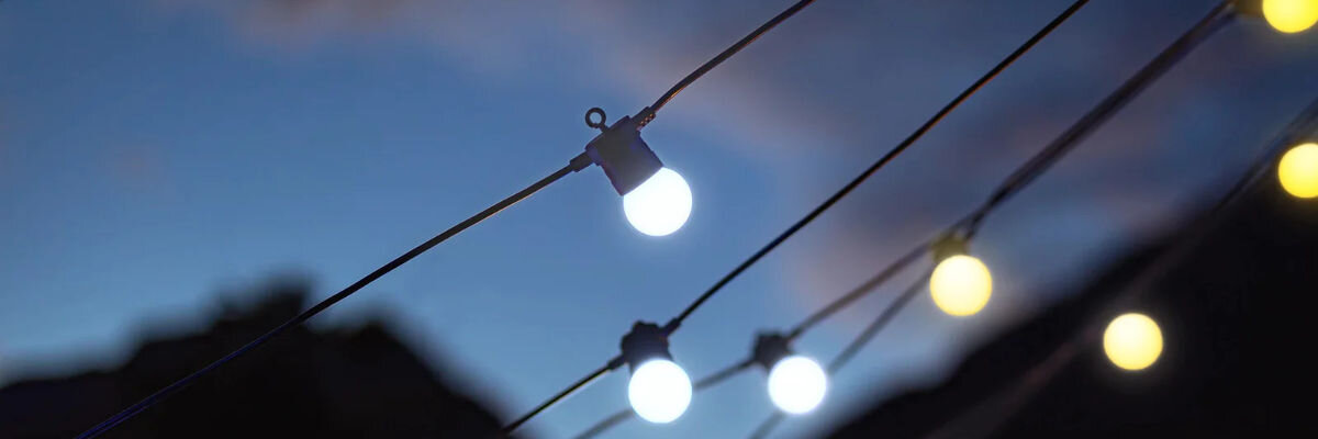 Lampki LED TWINKLY Festoon 40 AWW - BT Wi-Fi/Bluetooth Sieciowe synchronizacja z muzyką twinkly app music dongle