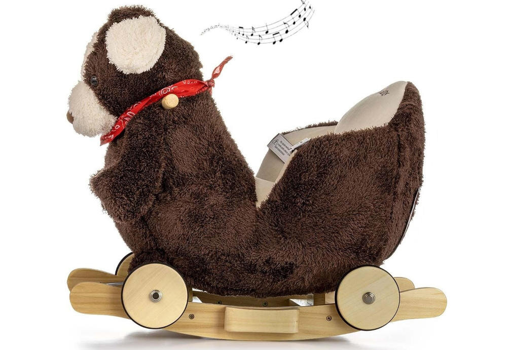 Piesek na biegunach MILLY MALLY Polly Plus Brązowy Do 30 kg