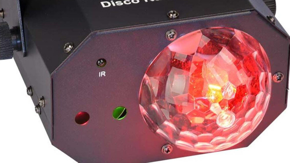 Multiefekt LED LIGHT4ME Disco Kula Laser - auto