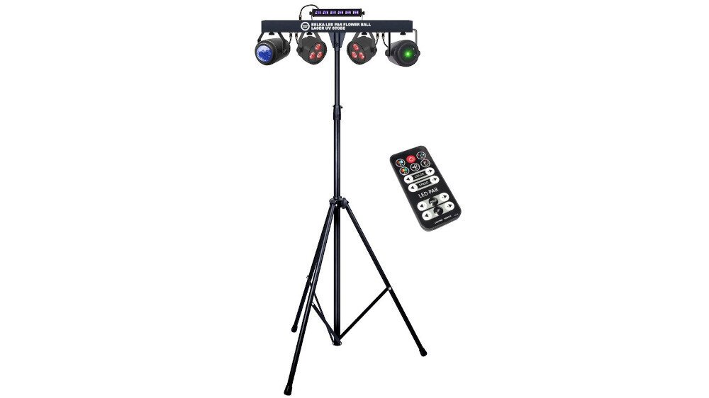 Belka LIGHT4ME LED Par Flower Ball Laser UV Strobe - pilot