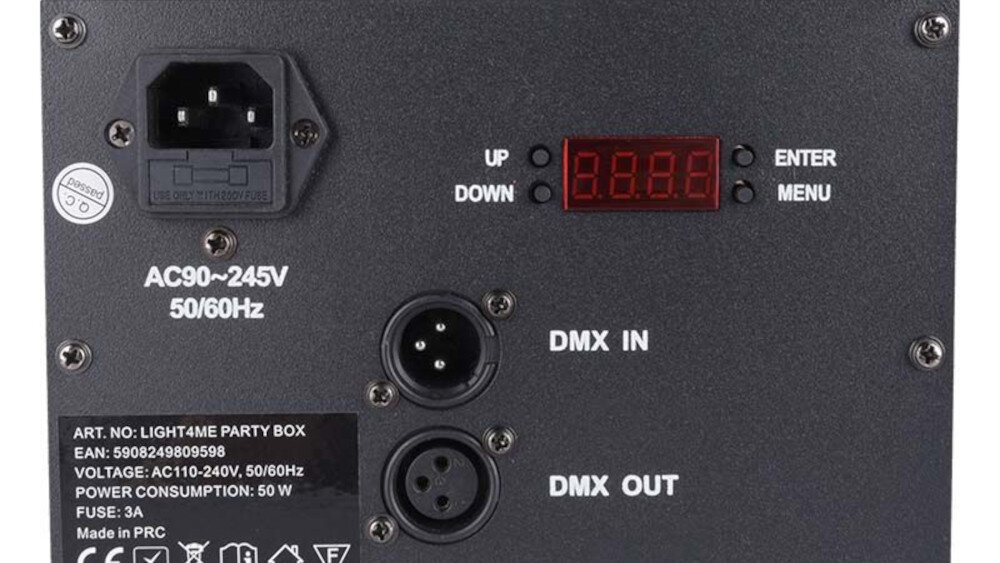 Party Light LIGHT4ME Party Box Disco - wykonanie