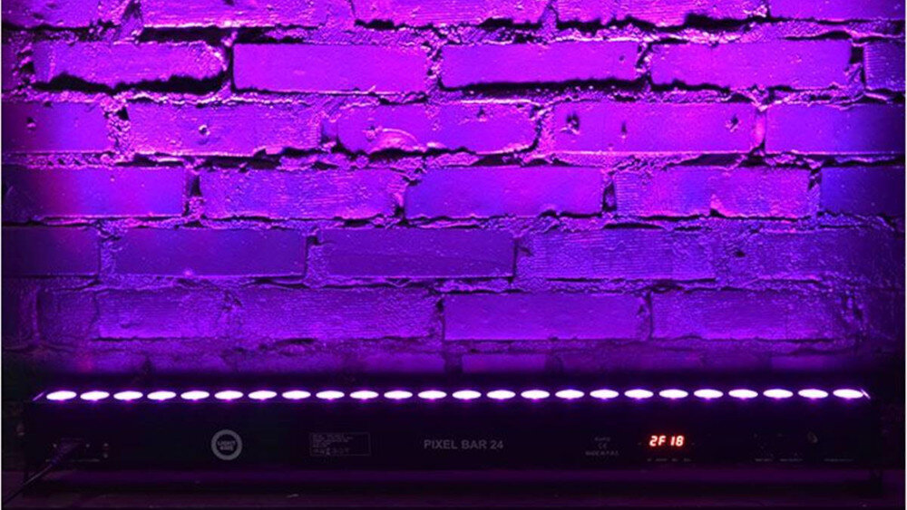 Belka LIGHT4ME Pixel Bar 24X3W MKIII IR - zastosowanie