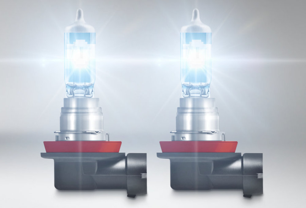 Zestaw żarówek samochodowych OSRAM Laser H8 12V-43W do 150% jaśniejsze do 20% bielsze światło do 150 m oświetlonej drogi