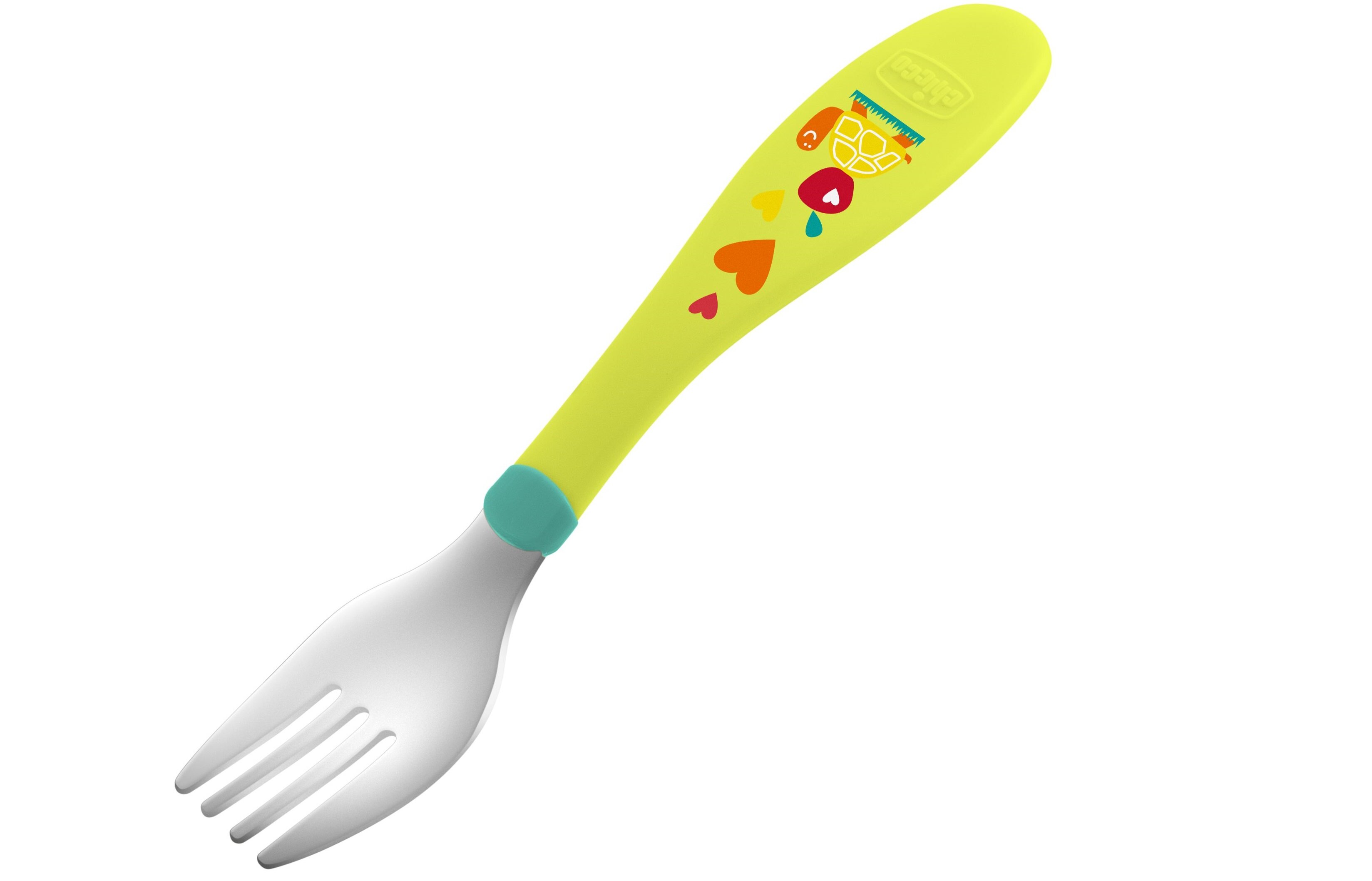 Zestaw sztućców CHICCO 00016102100000 (2 elementy) małe lekkie dla dzieci