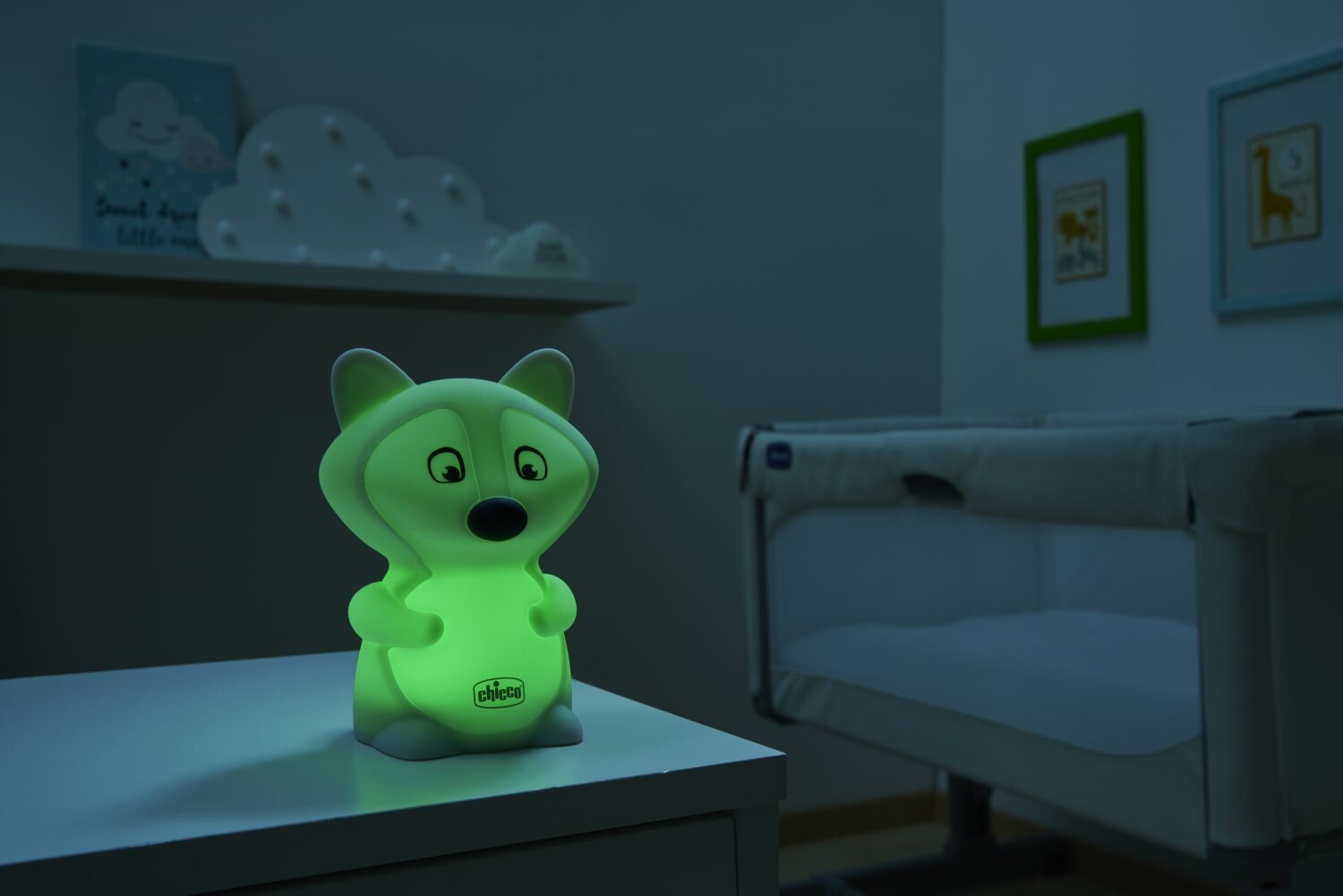 Lampka nocna CHICCO ustnik banner wygląd ogólny
