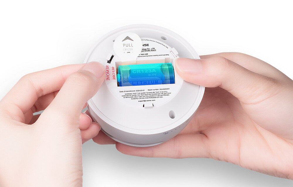 Czujnik dymu X-SENSE XS01-WT Wi-Fi 10 lat zywotnosi bateria na rok