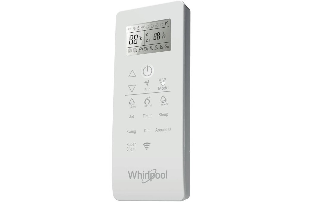 Klimatyzator Split, Pompa ciepła powietrze - powietrze WHIRLPOOL SPIW312A3WF.1 Zdalne sterowanie pilot obsluga