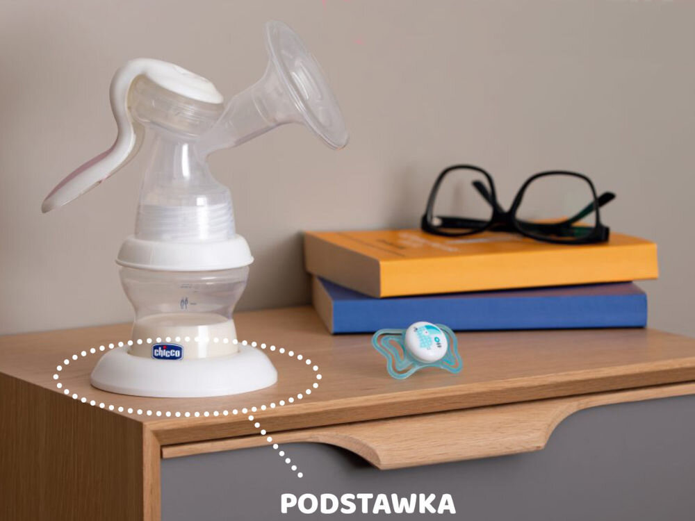 Laktator CHICCO NaturalFeeling silokon podstawka