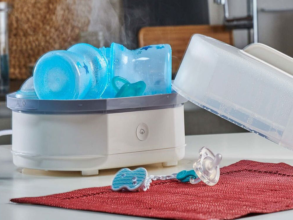 Sterylizator CHICCO 3w1 konfiguracje usuwanie bakterii