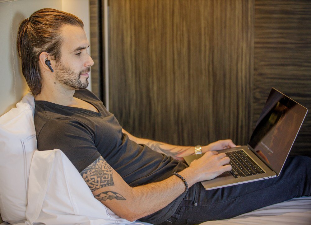 Słuchawki dokanałowe DEFUNC True Entertainment dzwiek bluetooth impedancja brzmienie