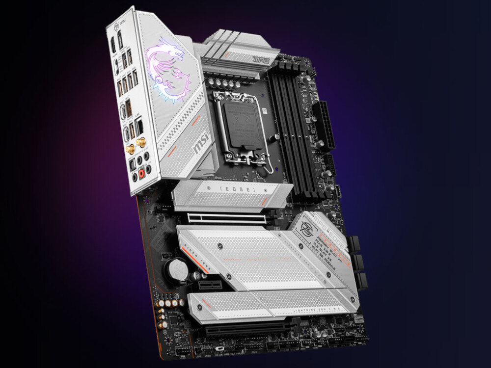 Płyta główna MSI MPG Z790 Edge WiFi złącza porty interfejsy