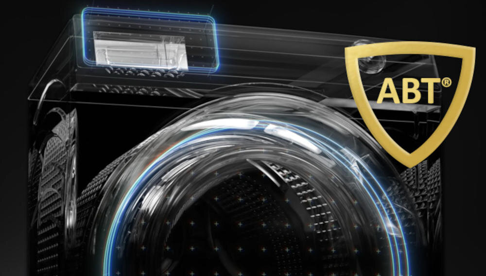 HAIER HW120-B14979U1S ochrona pralka higiena pranie technologia antybakteryjna zabezpieczenie pleśń usuwanie zarazki