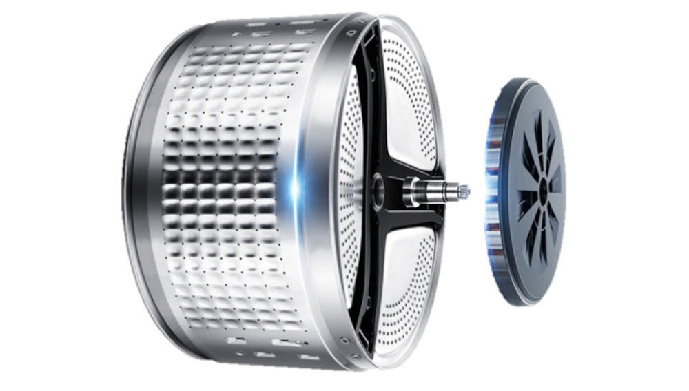HAIER HW120-B14979U1S direct motion silnik redukcja hałas trwałość wydajność