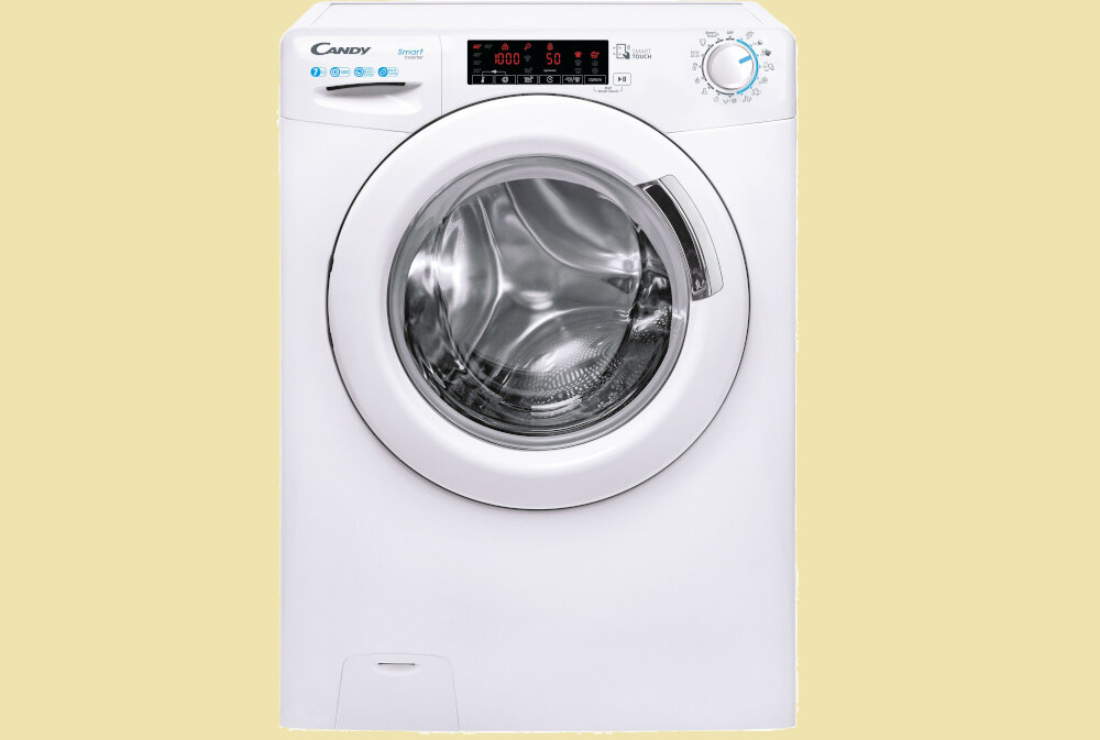 Pralka CANDY CS4 147TXME 1-S 7kg 1400 obr A oszczednosc klasa energetyczna A regulacja temperatury wody