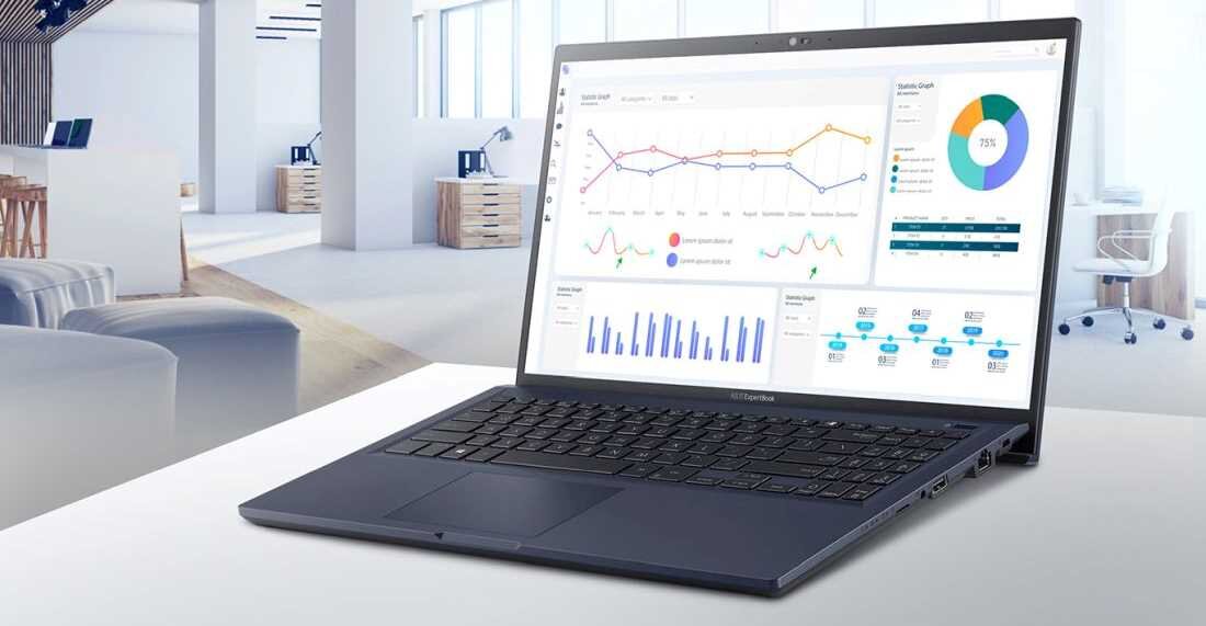 Laptop ASUS ExpertBook B1500 - Intel Core 