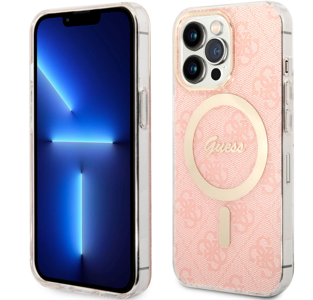 Etui GUESS 4G Print smartfon ochrona styl wygląd materiał wykonanie