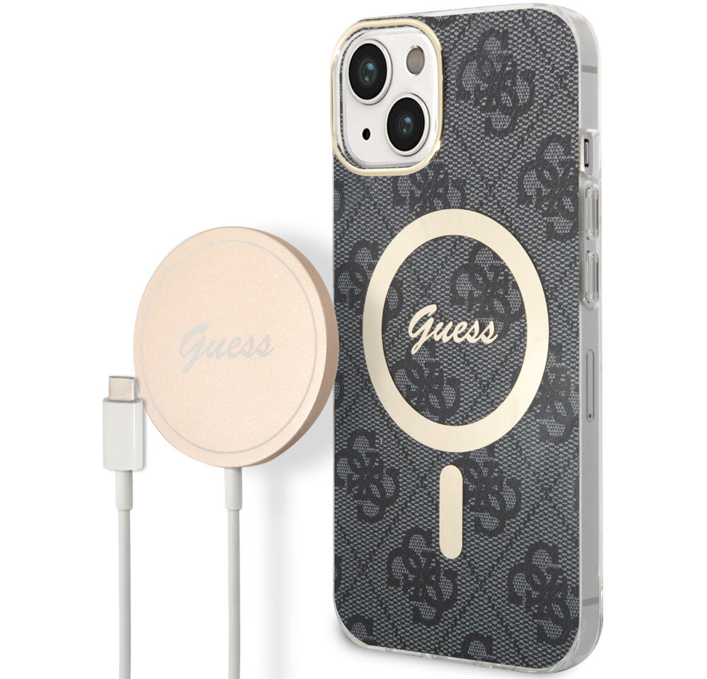 Etui GUESS 4G Print   smartfon ochrona styl wygląd materiał wykonanie 