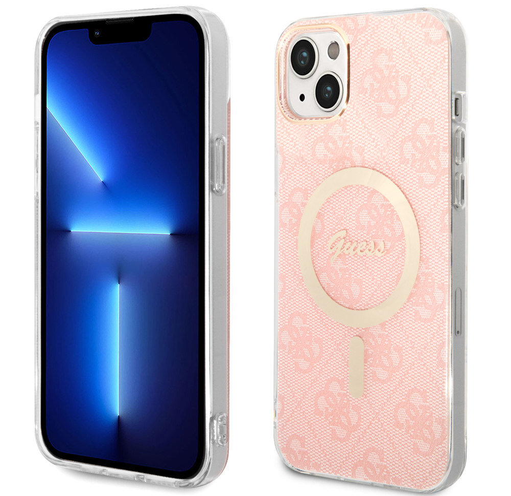 Etui GUESS 4G Print   smartfon ochrona styl wygląd materiał wykonanie