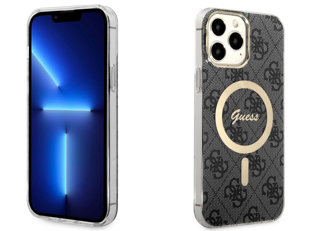 Etui GUESS 4G Print   smartfon ochrona styl wygląd materiał wykonanie