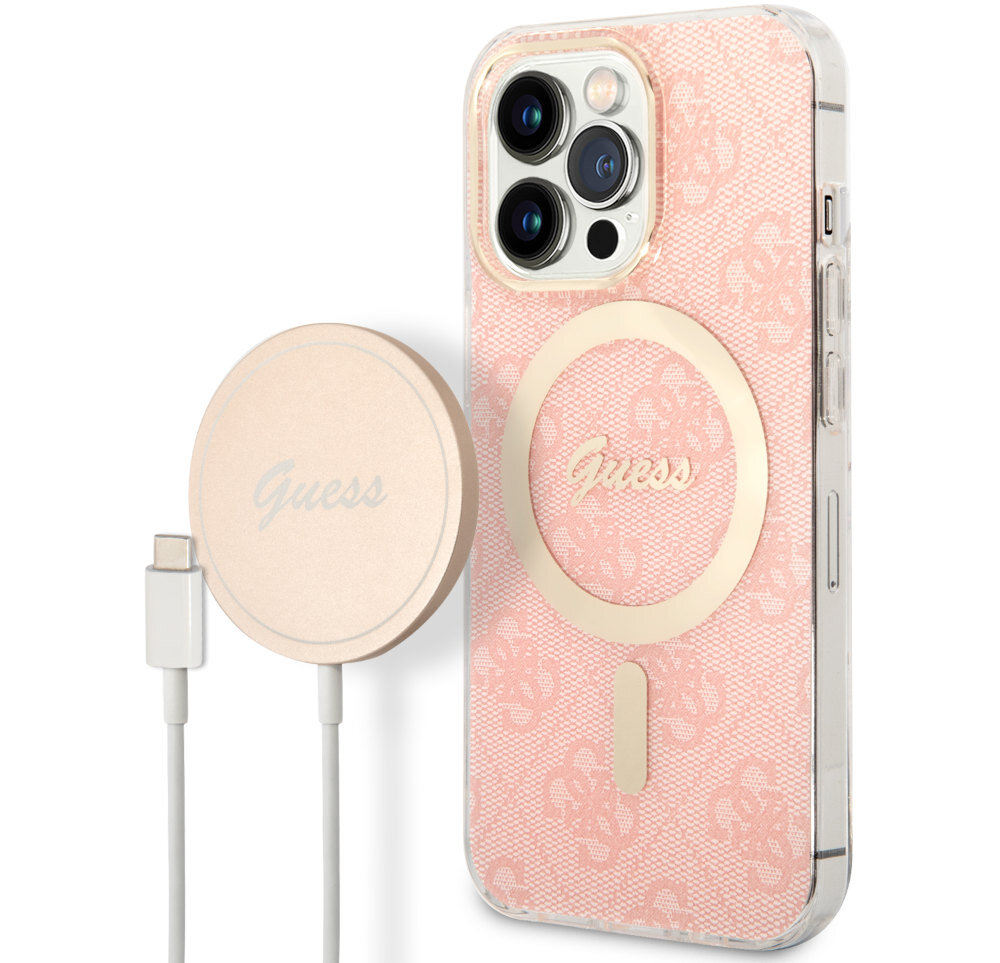 Etui GUESS 4G Print   smartfon ochrona styl wygląd materiał wykonanie