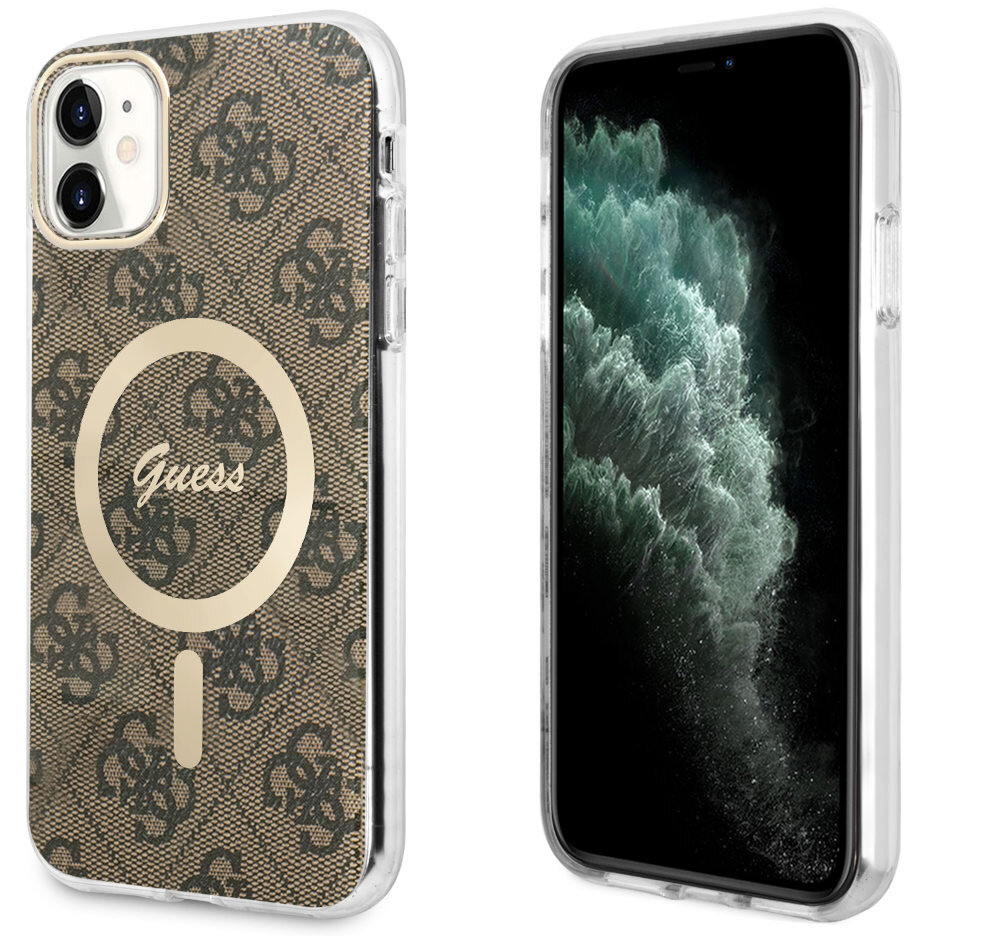 Etui GUESS 4G Print indukcja ochrona styl smartfon materiał wygląd wykonanie