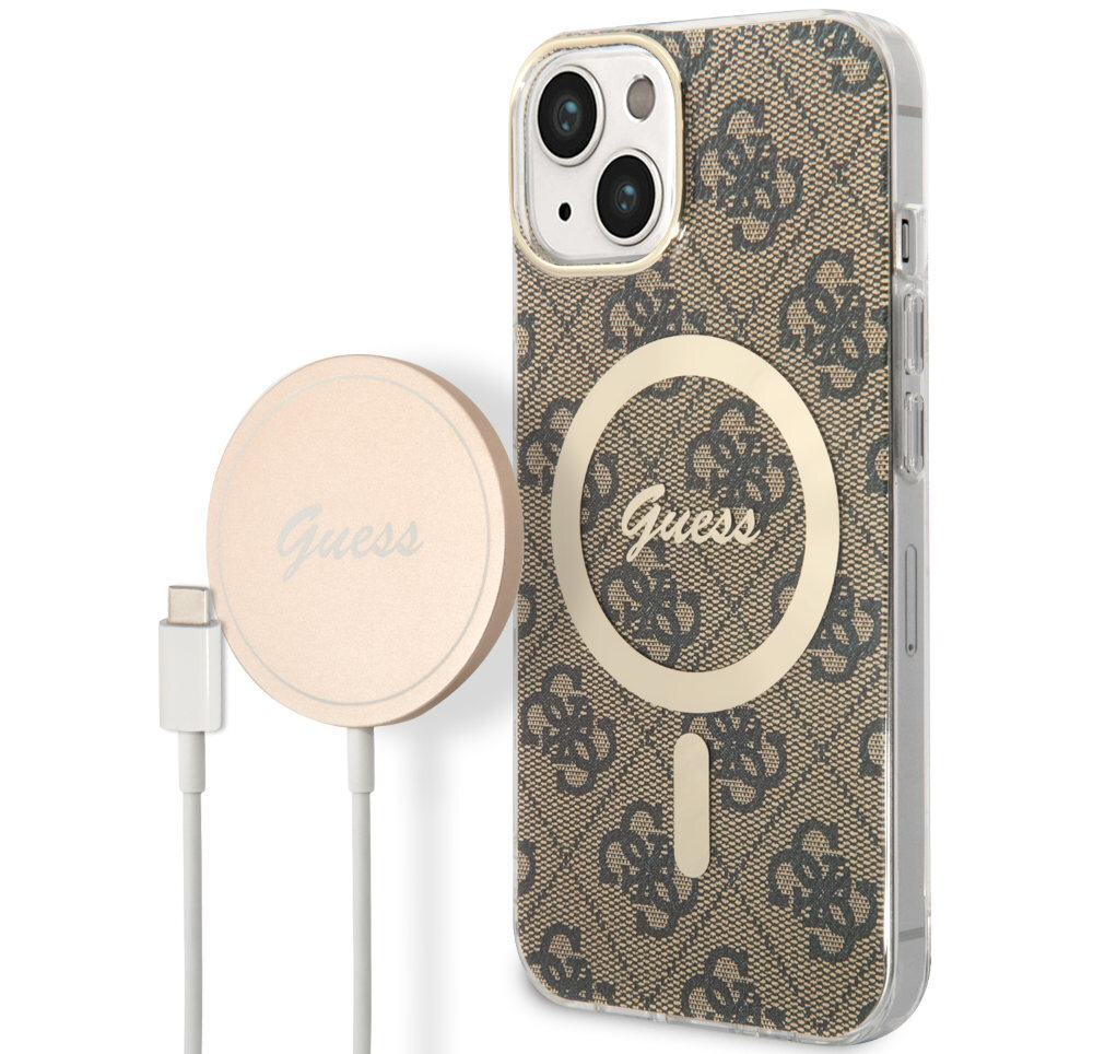 Etui GUESS 4G Print indukcja ochrona styl smartfon materiał wygląd wykonanie