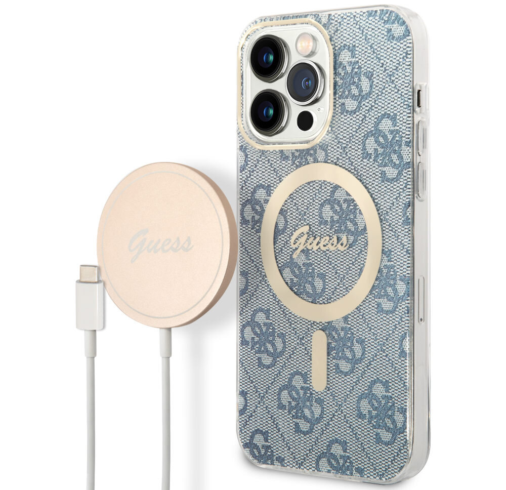 Etui GUESS 4G Print indukcja ochrona styl smartfon materiał wygląd wykonanie