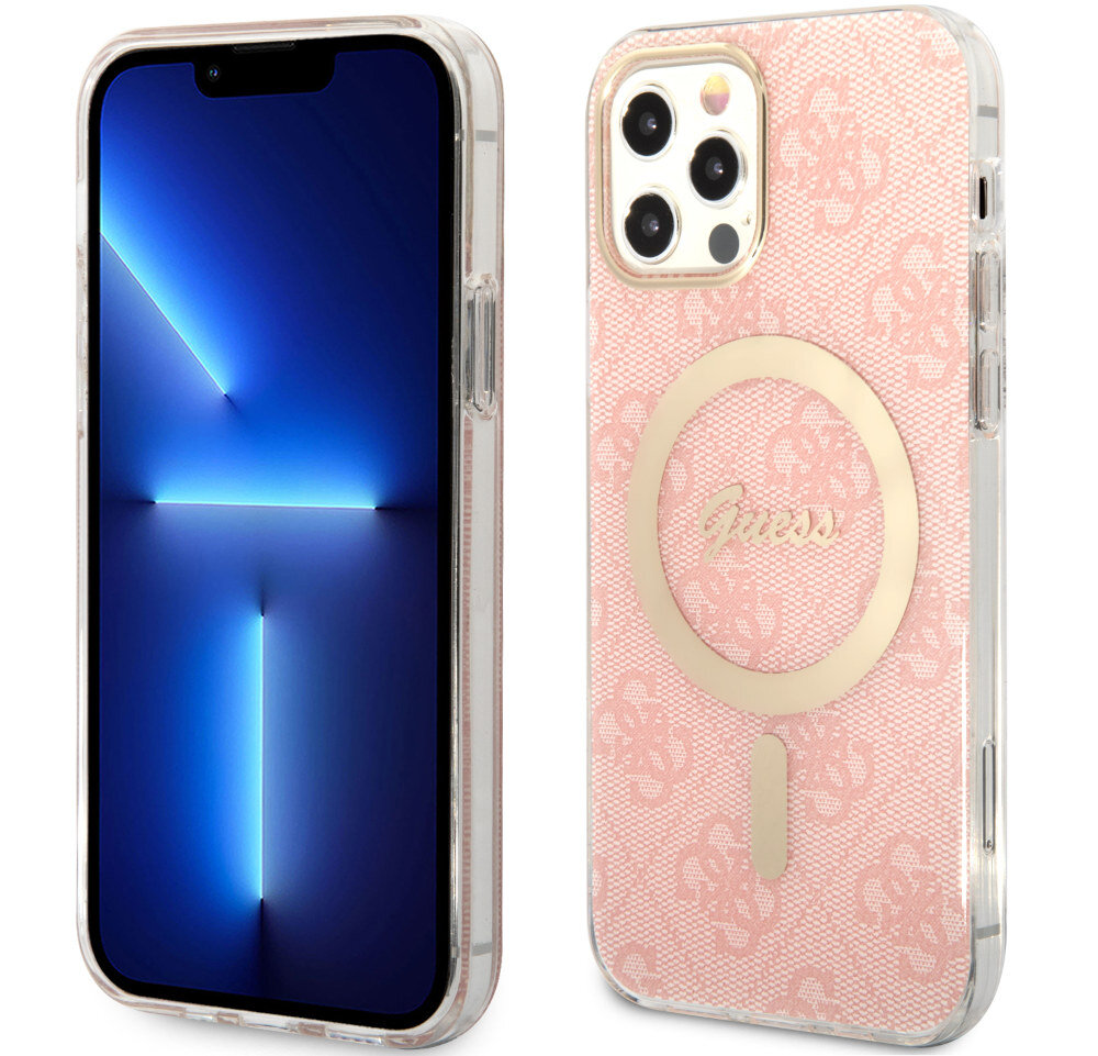Etui GUESS 4G Print smartfon ochrona styl wygląd materiał wykonanie