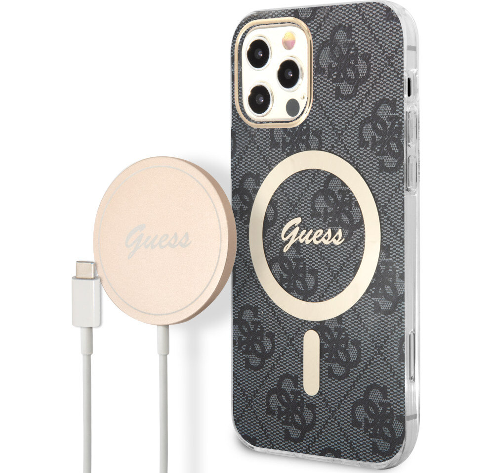 Etui GUESS 4G Print smartfon ochrona styl wygląd materiał wykonanie