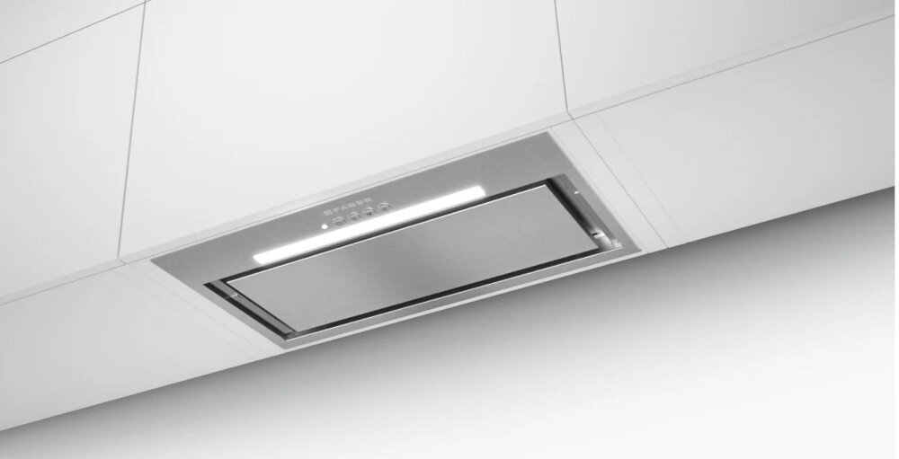 OKAP FABER INKA LUX EVO X A52 filtr aluminiowy wyciąg pochłaniacz sterowanie elektroniczne Instalacja podszafkowa zabudowa wkład Oświetlenie LED filtr aluminiowy 60 db