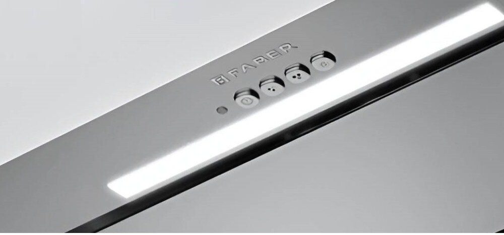 OKAP FABER INKA LUX EVO X A52 regulacja mocy poziomy prędkości przyciski cztery stopnie boost