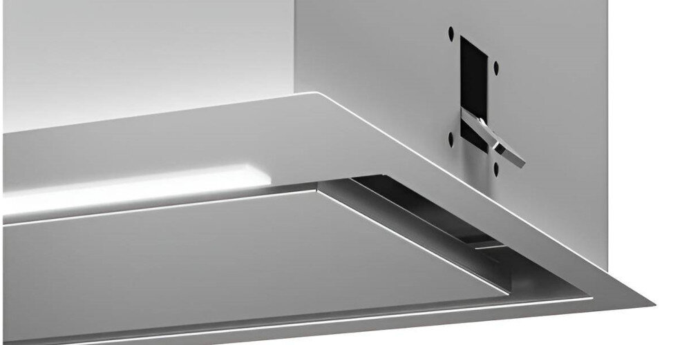 OKAP FABER INKA LUX EVO X A52 Oświetlenie LED widoczność energooszczędne żarówki światło