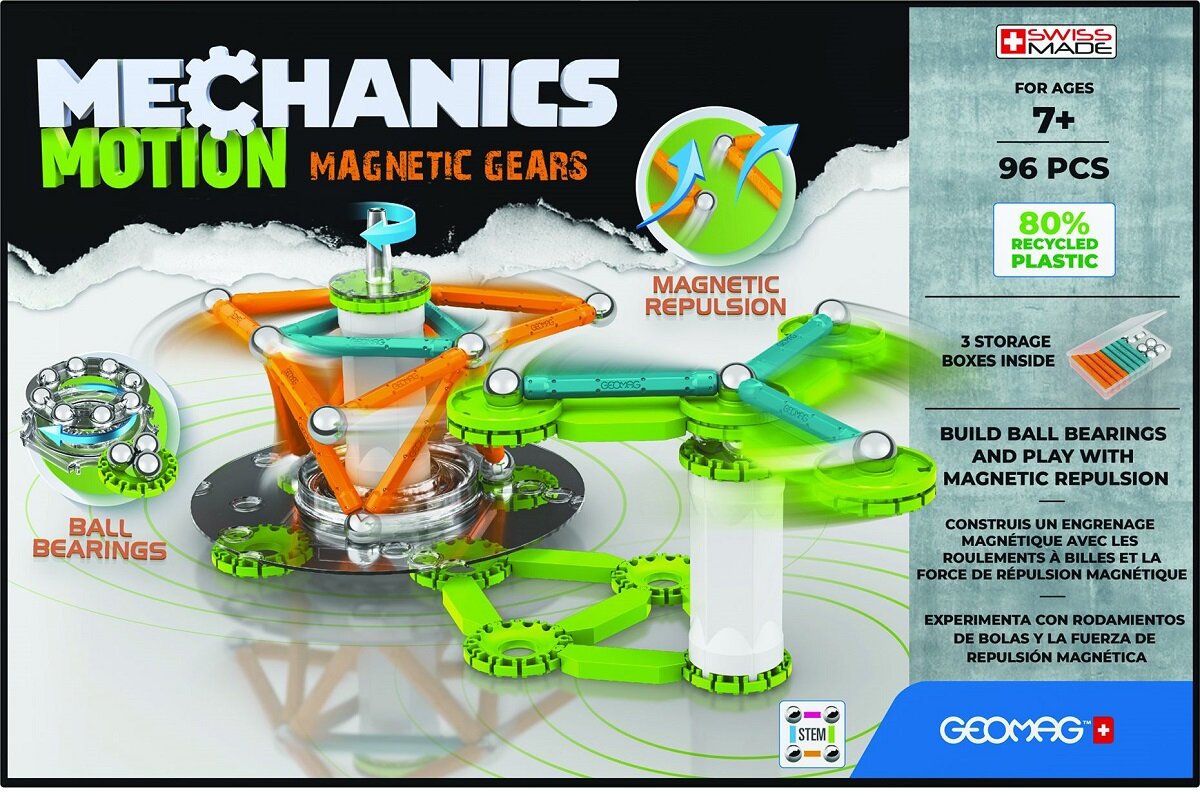 Klocki magnetyczne GEOMAG Kreatywna zabawa dzieci konstrukcja