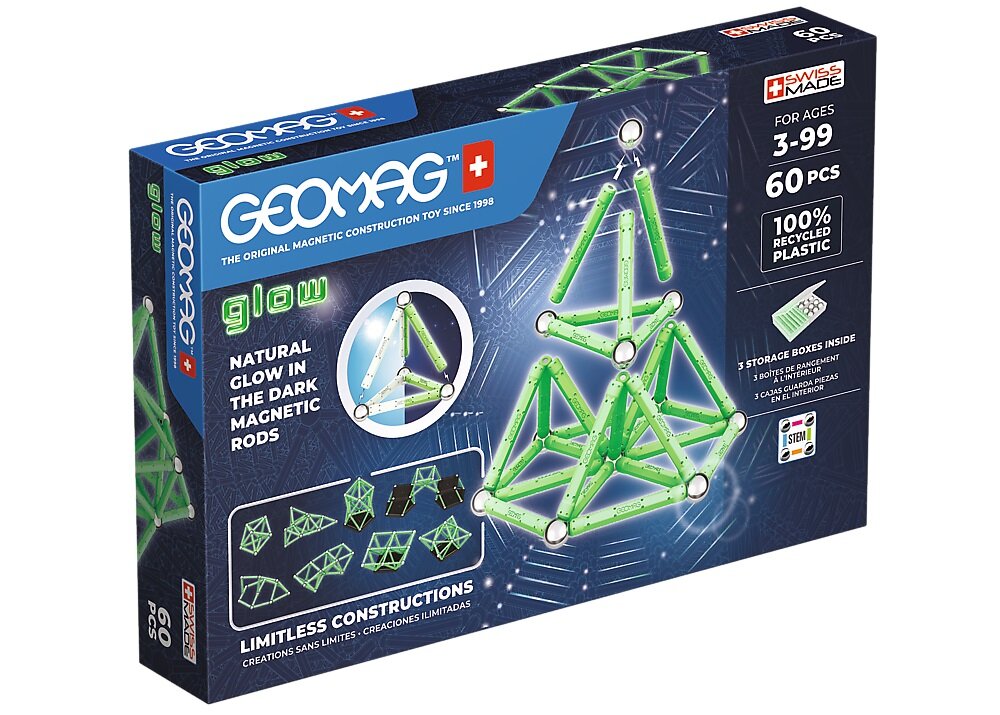 Klocki magnetyczne GEOMAG Kreatywna zabawa dzieci konstrukcja