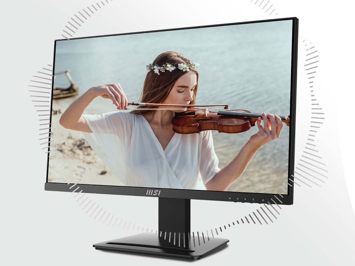 Monitor MSI Pro MP243 głośniki dźwięk jakość