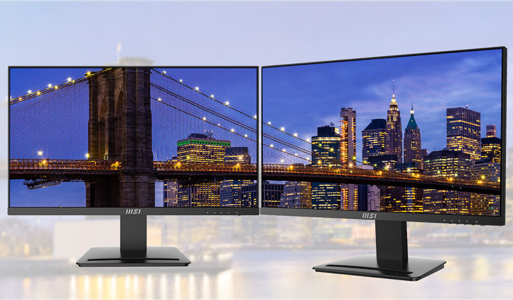 Monitor MSI Pro MP243 ekran jasność