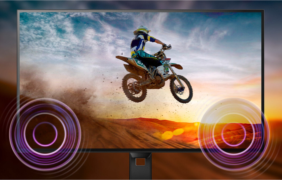 Monitor PHILIPS 242S9AL głośniki dźwięk jakość