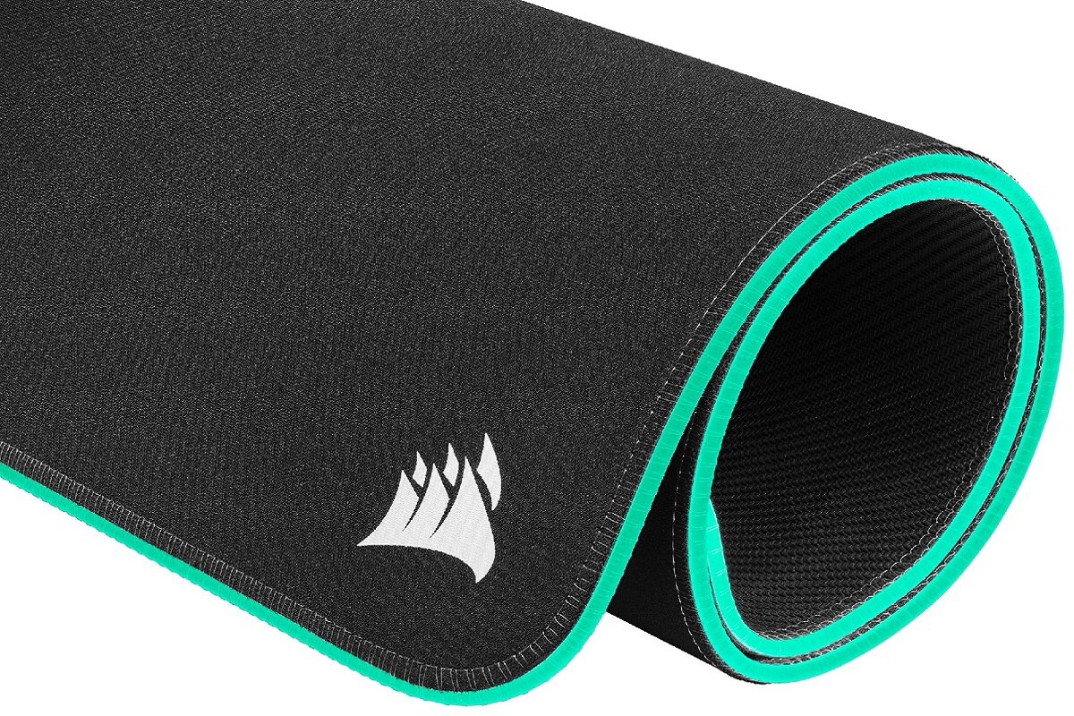 Podkładka CORSAIR MM700 RGB Extended XXXL Perfekcyjna podkładka gamingowa komfort stylu gaming Powierzchnia użytkowa Trwałość Proste rozwiązania podświetlenie RGB Odporność na wilgoć Antypoślizgowe wykończenie
