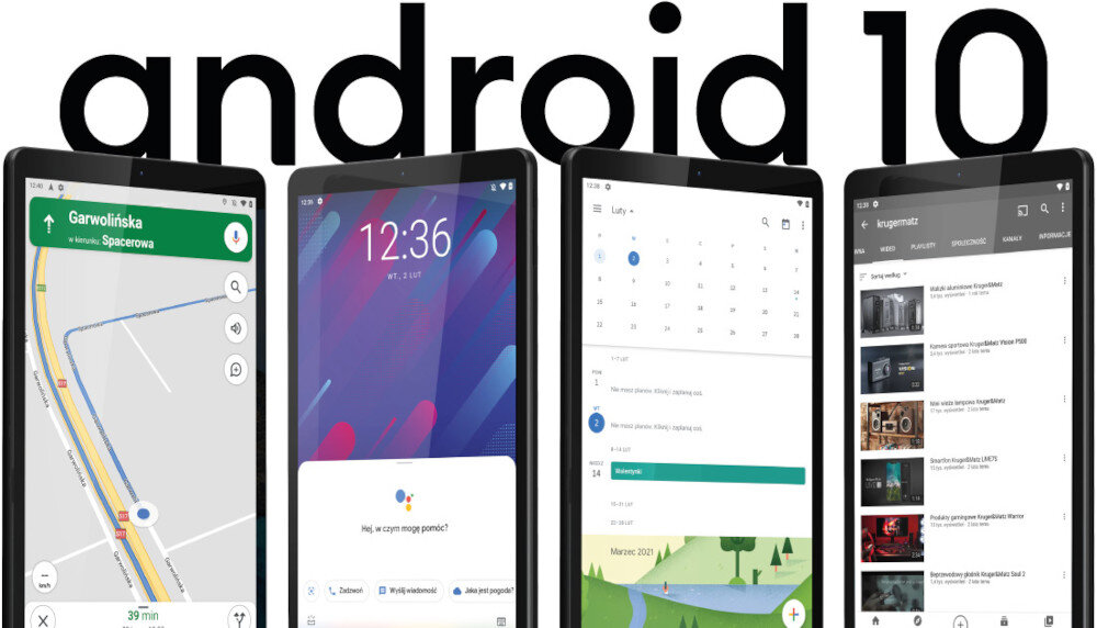 Tablet KRUGER&MATZ Eagle Wi-Fi łączność system Android