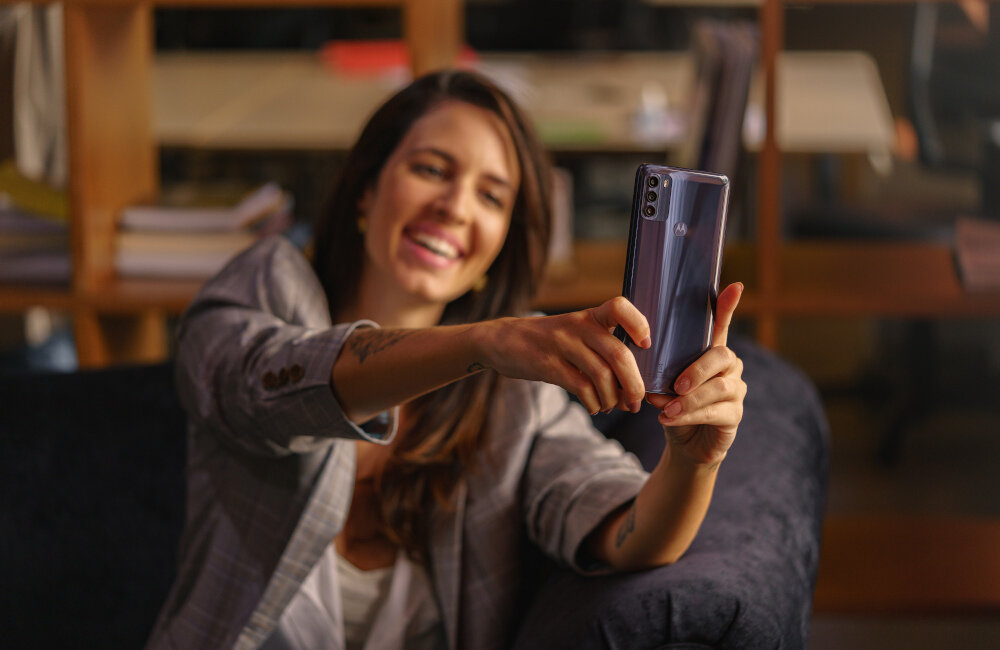 SMARTFON MOTOROLA Moto G50 5G kamera aparat przednia tylna 3 obiektywy