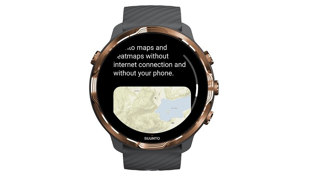 Zegarek sportowy SUUNTO 7 gps nawigacja mapy 