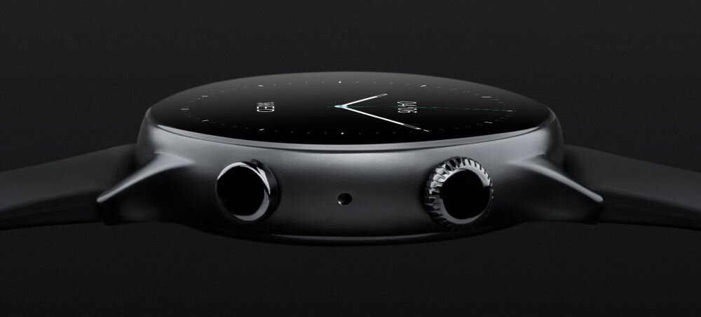 Smartwatch NICEBOY Watch GTR   ekran bateria czujniki zdrowie sport pasek ładowanie pojemność rozdzielczość łączność sterowanie krew puls rozmowy smartfon aplikacja 